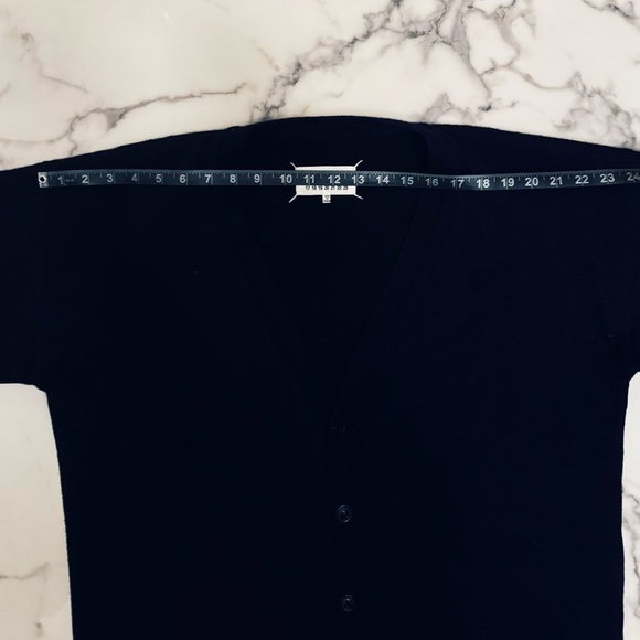 Maison Margiela Size L Navy Wool Cardigan - Picture 7 of 8